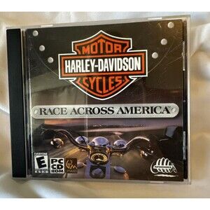 Harley Davidson: Race Across America for Windows PC CD-ROM Game (1999)